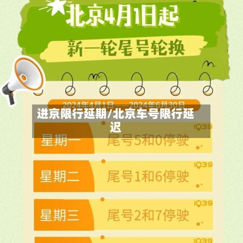 进京限行延期/北京车号限行延迟-第2张图片