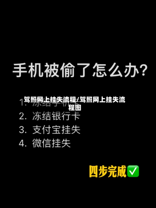 驾照网上挂失流程/驾照网上挂失流程图-第3张图片