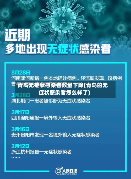 青岛无症状感染者数量下降(青岛的无症状感染者怎么样了)-第1张图片
